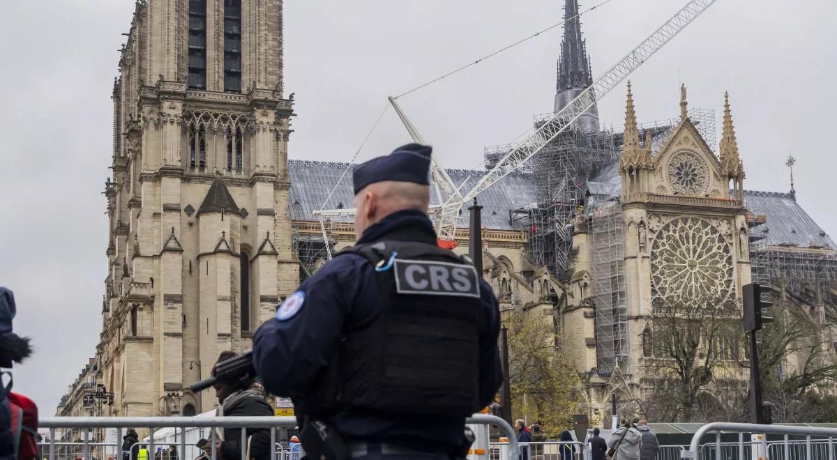 Otwarcie katedry Notre Dame. Wyjątkowe środki bezpieczeństwa