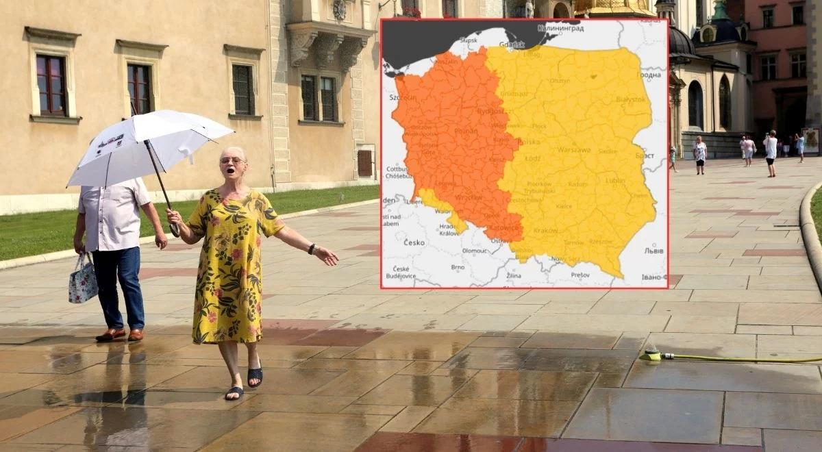 Upalny początek września. Ostrzeżenia dla całego kraju, nie tylko przed upałem