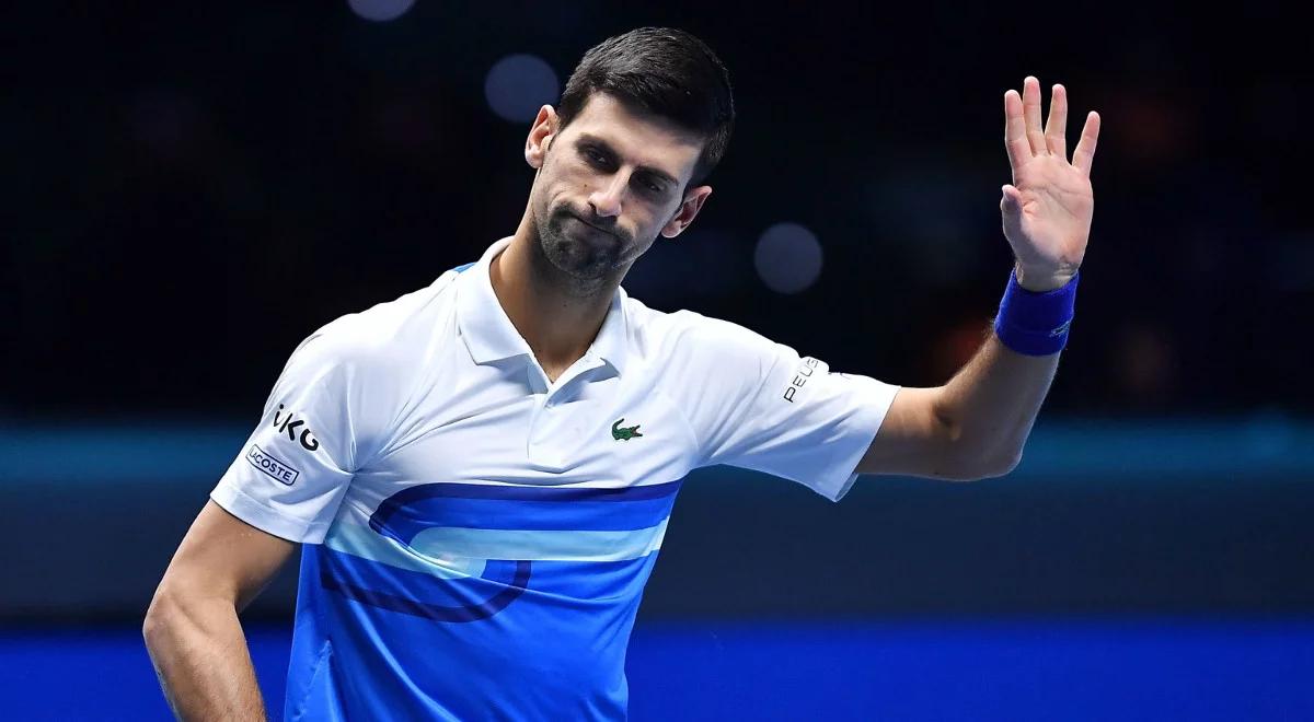ATP Finals: Djoković z kompletem zwycięstw w fazie grupowej 