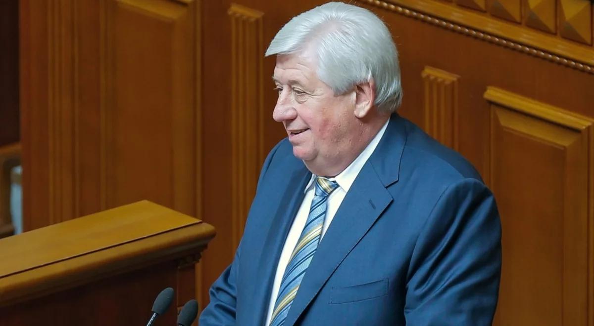 Ukraina:  kontrowersyjny Prokurator Generalny odchodzi. Jest zgoda parlamentu