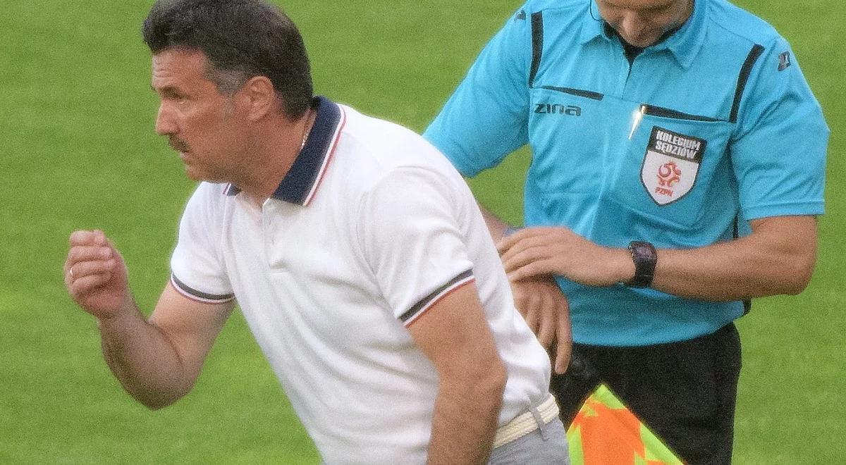 Ekstraklasa:  ŁKS Łódź zaliczył bolesny lot w dół. Stawowy: teraz będziemy grali o honor