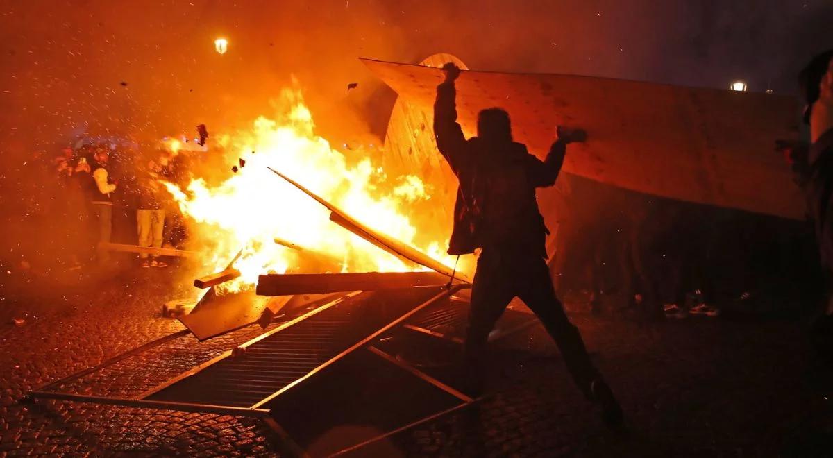 Protesty we Francji. Po starciach z policją aresztowano kilkadziesiąt osób