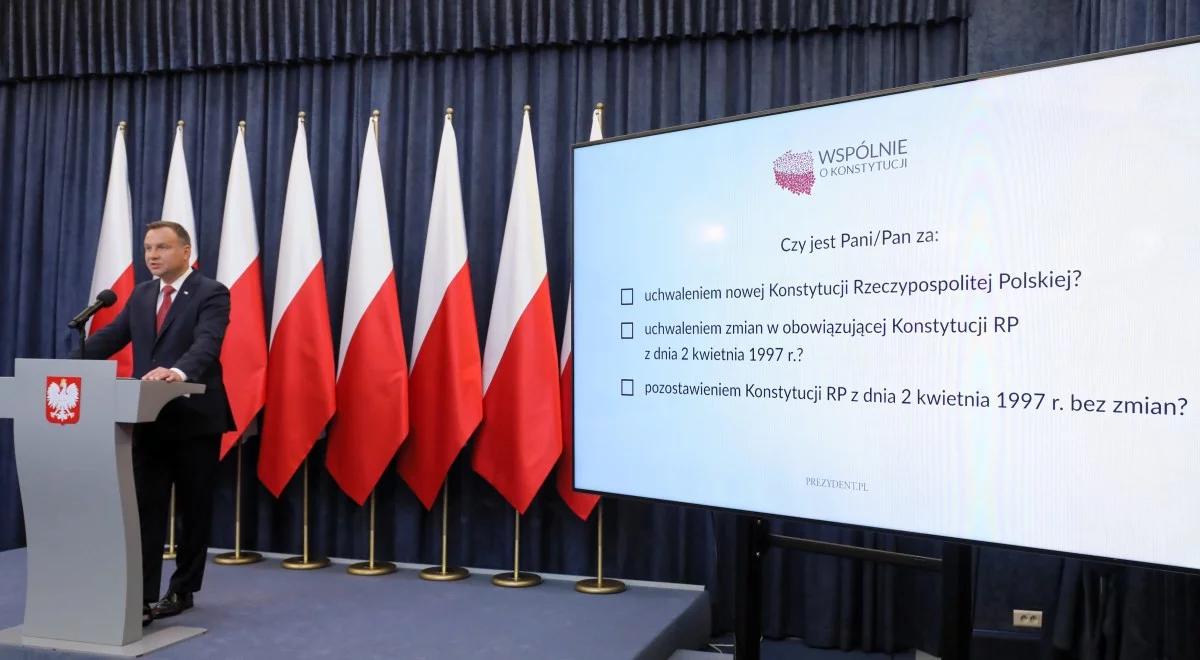 Referendum ws. zmian w konstytucji. Zobacz listę dziesięciu pytań