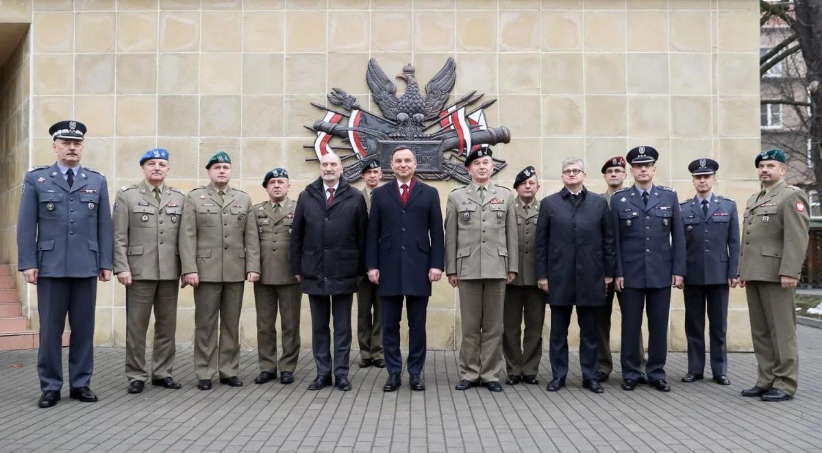 Nowy system dowodzenia armią tematem rozmów prezydenta w Sztabie Generalnym Wojska Polskiego