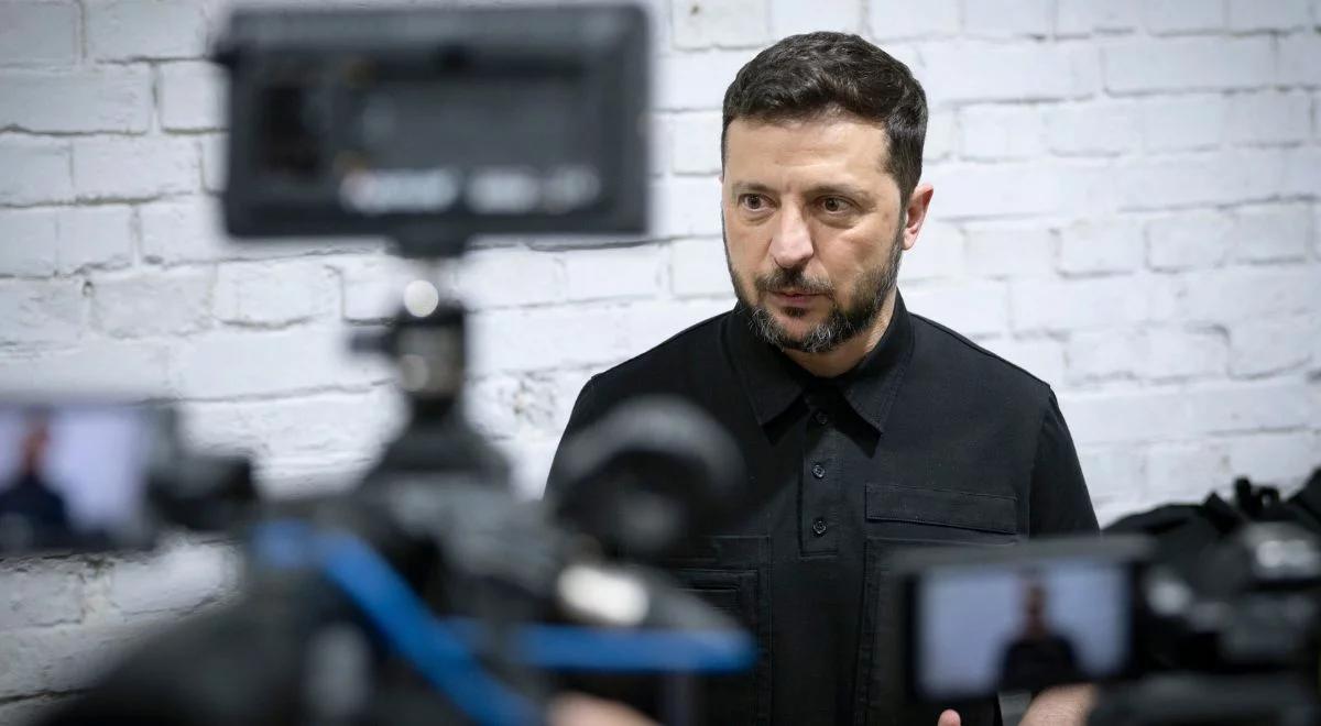 Zełenski wzywa do zaostrzenia sankcji wobec Rosji. "Trzeba mocniej nacisnąć"