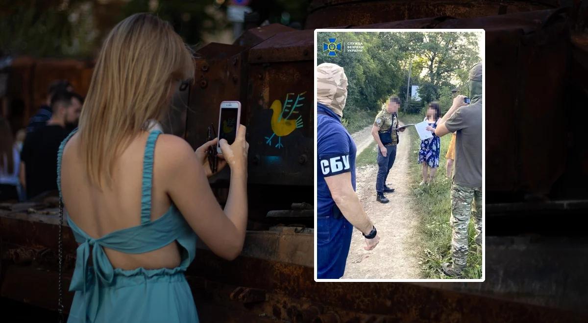 Udawała, że robi selfie, a pomagała... namierzać obiekty wojskowe. Kobieta w rękach ukraińskich służb