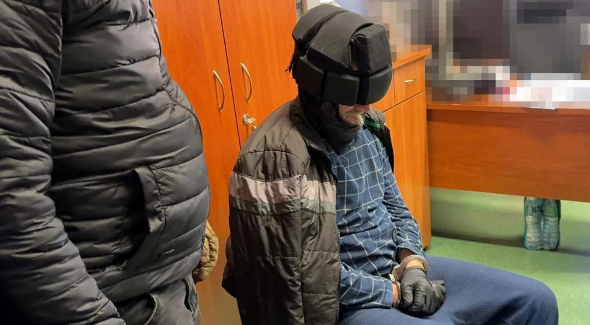 Atak na biuro PO. Krzysztof B. tymczasowo aresztowany