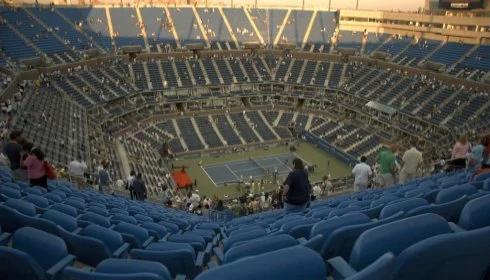 Chamstwo na US Open - awantury na trybunach (wideo)