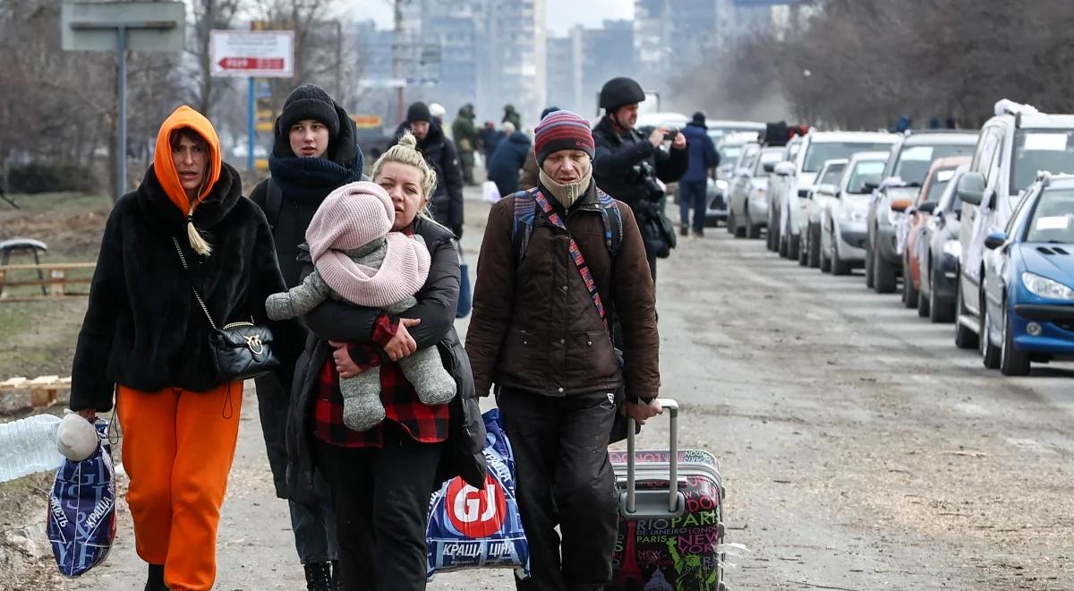 Ewakuacja z ukraińskich miast. Prawie 4 tys. osób opuściło dziś kraj korytarzami humanitarnymi