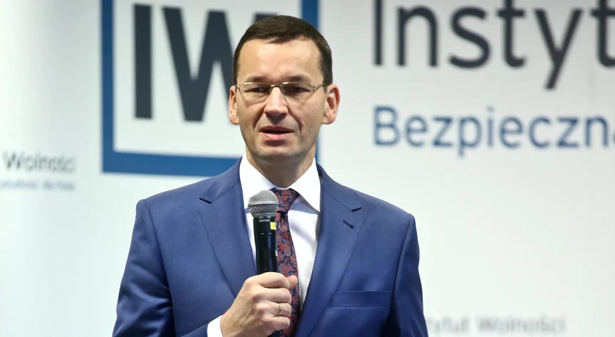 Morawiecki: cztery filary wsparcia dla "Asów" gospodarki