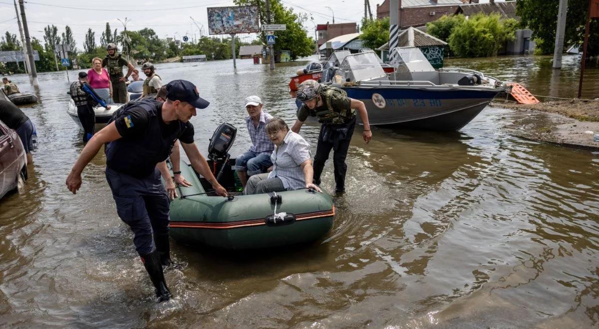 Katastrofa na Dnieprze. Polska zaoferowała Ukrainie dodatkową pomoc. Prezes RARS: jesteśmy w stałym kontakcie