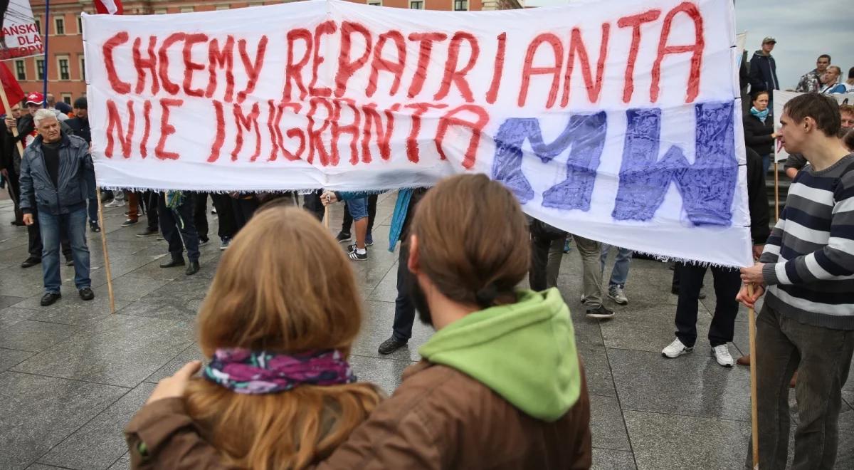 Młodzież Wszechpolska zorganizowała protesty przeciwko imigrantom
