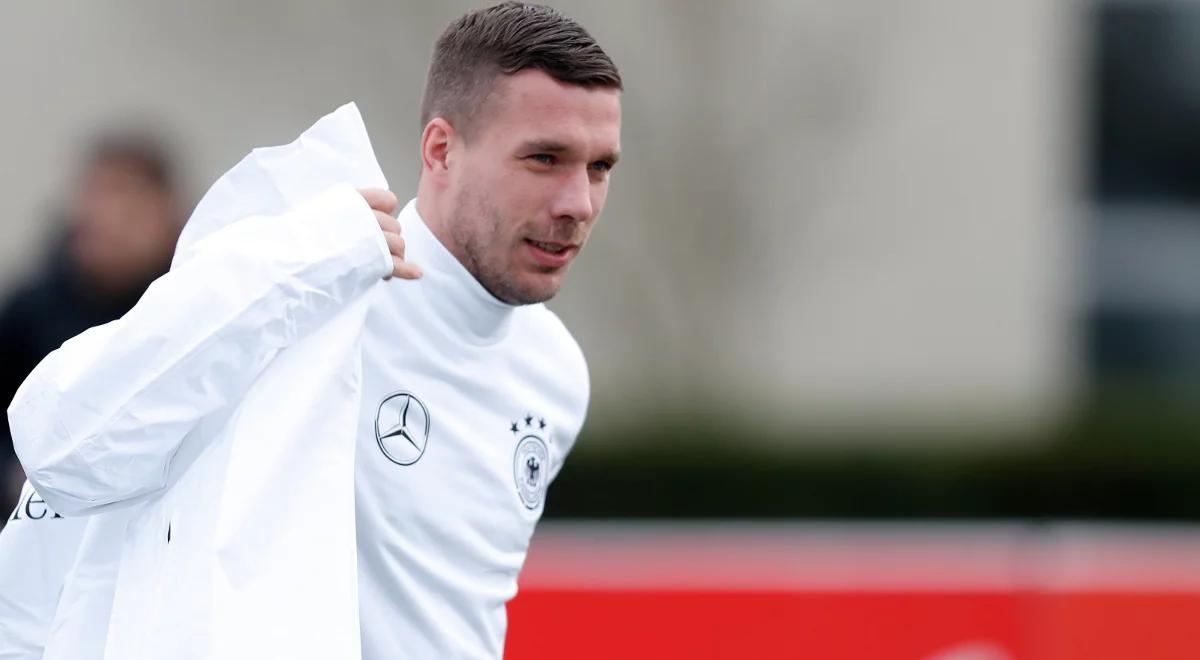 Lukas Podolski kończy reprezentacyjną karierę. W prestiżowym meczu założy kapitańską opaskę