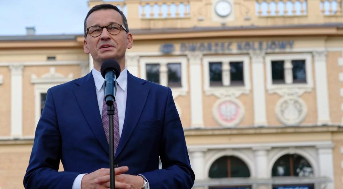 "Żołnierze sztafety wolności". Premier o ludziach Sierpnia 1980 r.