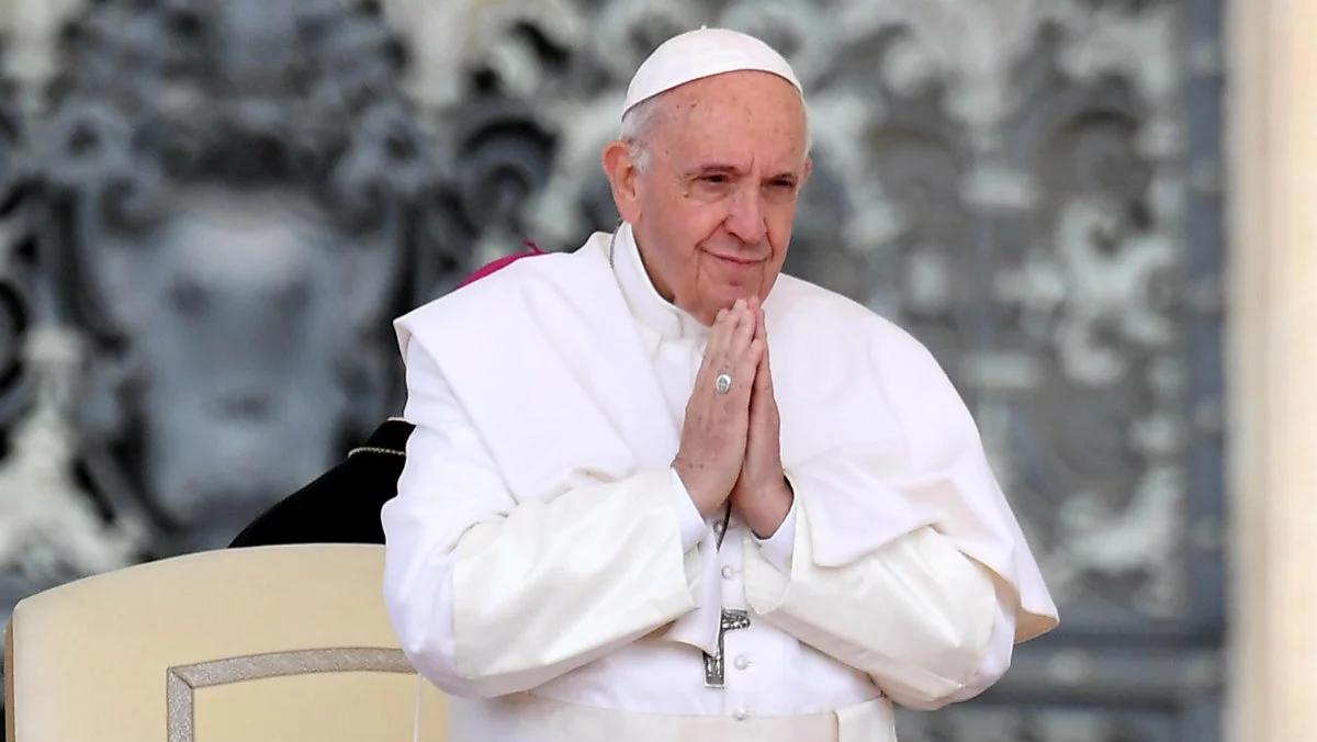 Papież Franciszek spotkał się z uczniami. Mówił o piłce nożnej