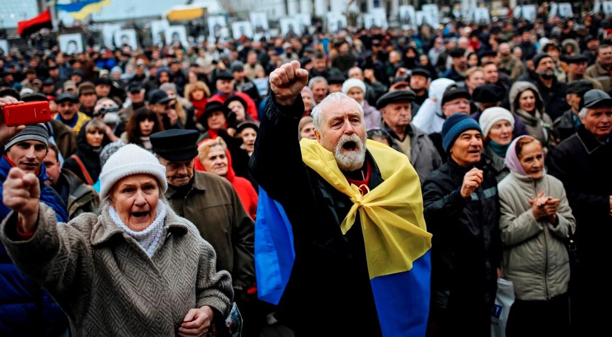 "Zima w ogniu". W Kijowie pokazano film dokumentalny o historycznych manifestacjach na Majdanie w 2013 roku