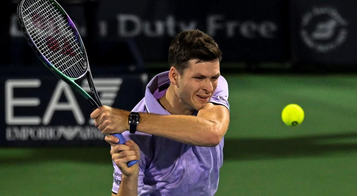 ATP Dubaj: Hubert Hurkacz w ćwierćfinale. Teraz zagra z Djokoviciem! 