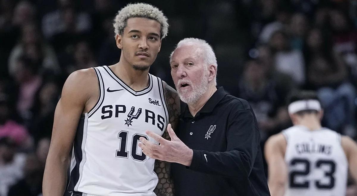 NBA. Greg Popovich doznał udaru. Trener Sochana czeka na powrót. "Zdrowie jest priorytetem"