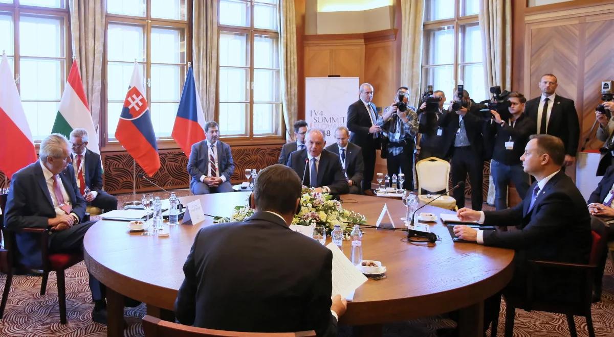 Prezydent Andrzej Duda na Słowacji. Doroczne spotkanie przywódców V4