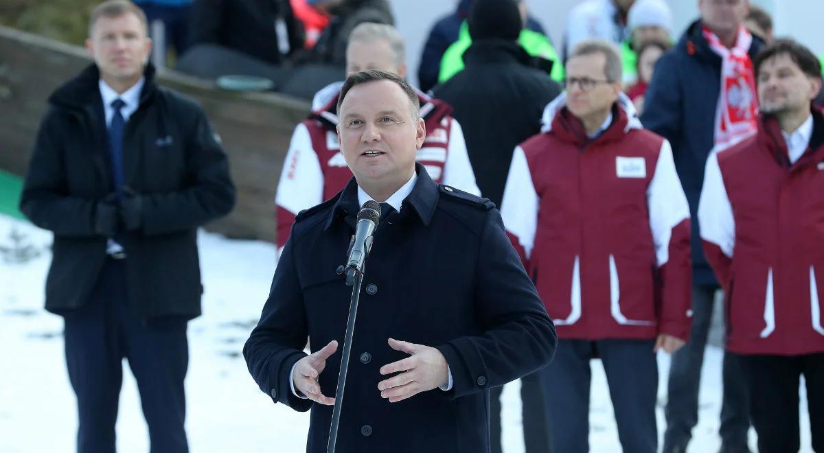 PŚ w skokach. Upadek Żyły i podium Stocha w Wiśle. Prezydent: takie sytuacje są wliczone w ten sport