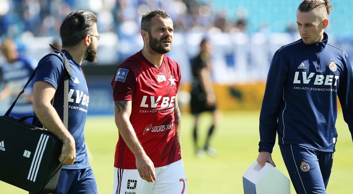 Ekstraklasa: Wisła traci snajpera przed derbami Krakowa. Paweł Brożek kontuzjowany 