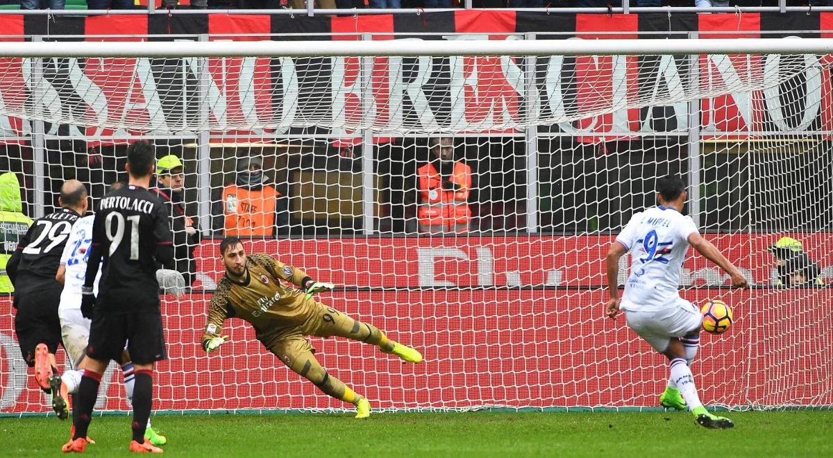 Serie A: Sampdoria pokonała Milan, dobry mecz Linettego i Bereszyńskiego