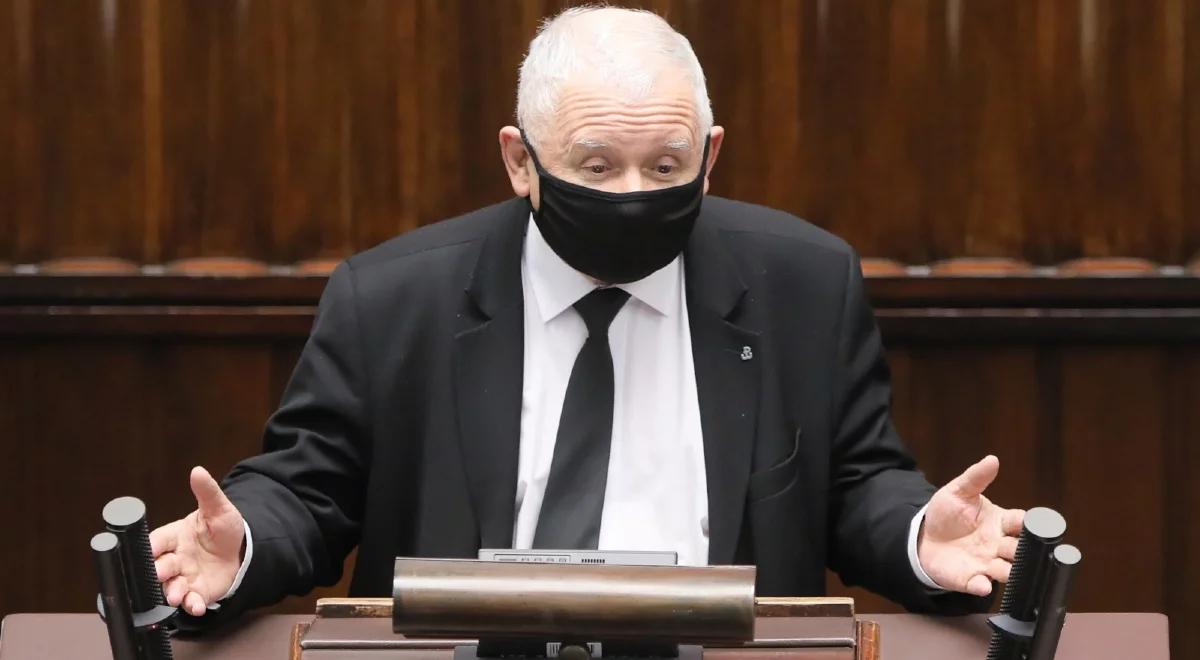 Burzliwa debata w Sejmie. Prezes PiS o zapisach ustawy covidowej: z wolnością łączy się odpowiedzialność