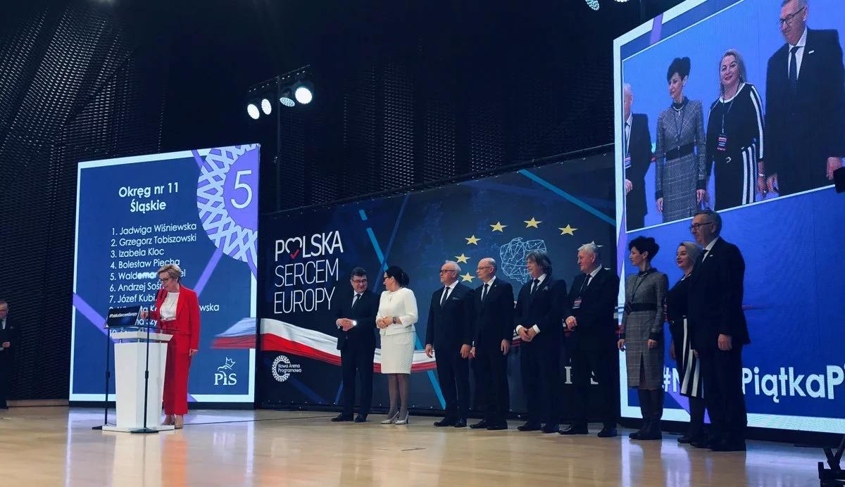 PiS zaprezentowało śląską listę kandydatów do Parlamentu Europejskiego