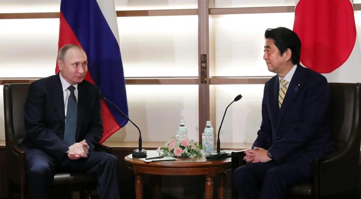 Japonia: Władimir Putin i Shinzo Abe spotkali się w Nagato