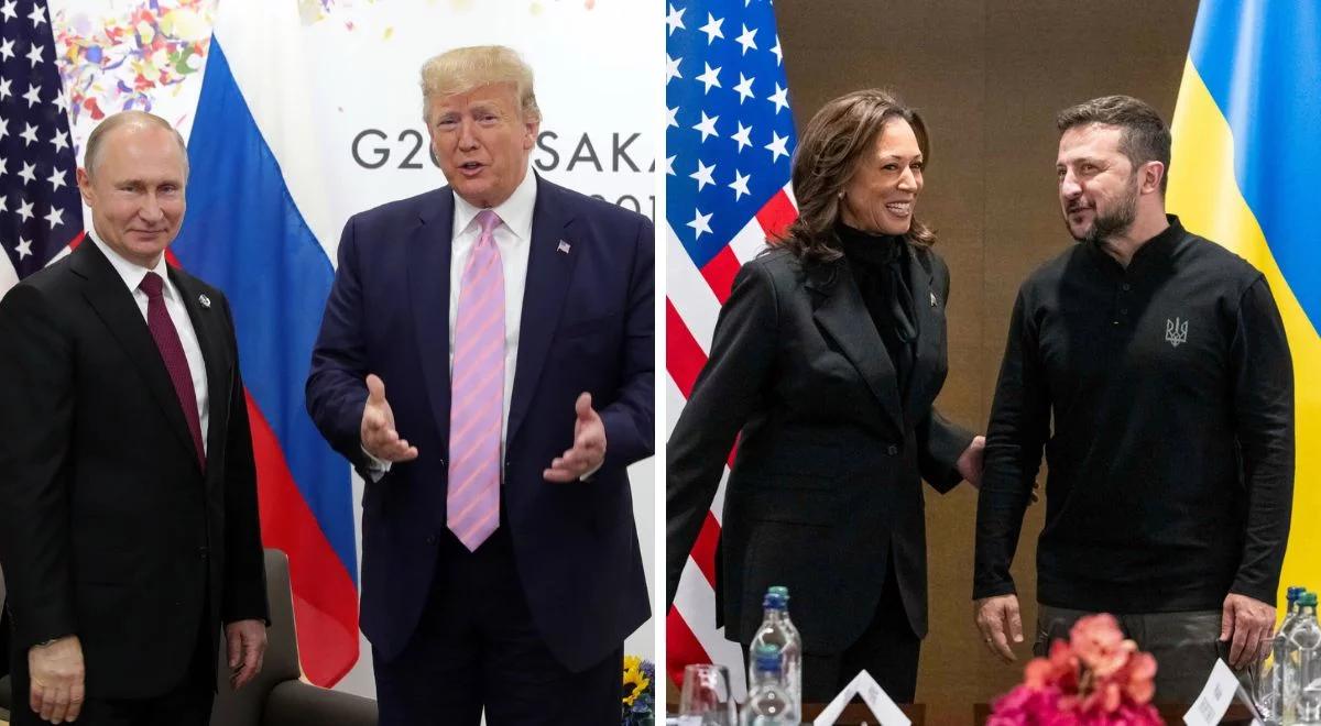 Trump czy Harris? Moskwa i Kijów stawiają na różnych graczy