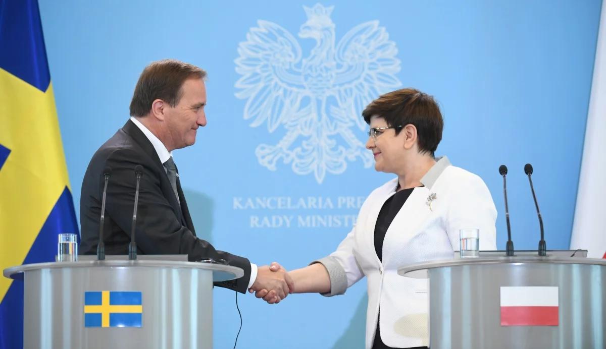 Premier Beata Szydło: Szwecja jest strategicznym partnerem Polski