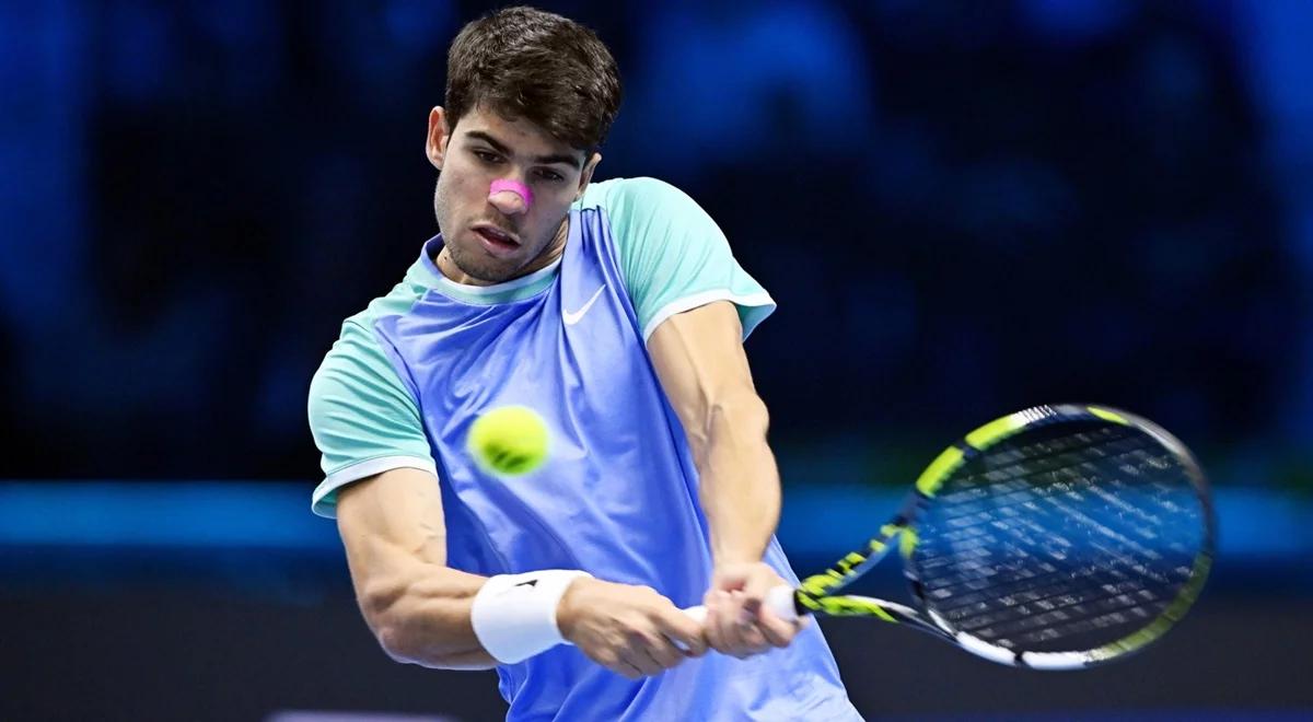 ATP Finals. Alcaraz pozostaje w grze. Pokonał Rublowa i chorobę