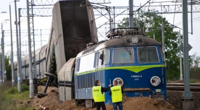 Legnica: wypadek pociągu towarowego 