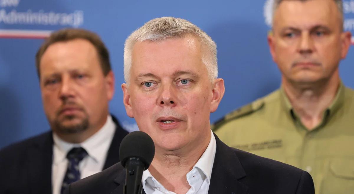 Kontrole na granicy z Niemcami i Litwą. Szef MSWiA podał liczby