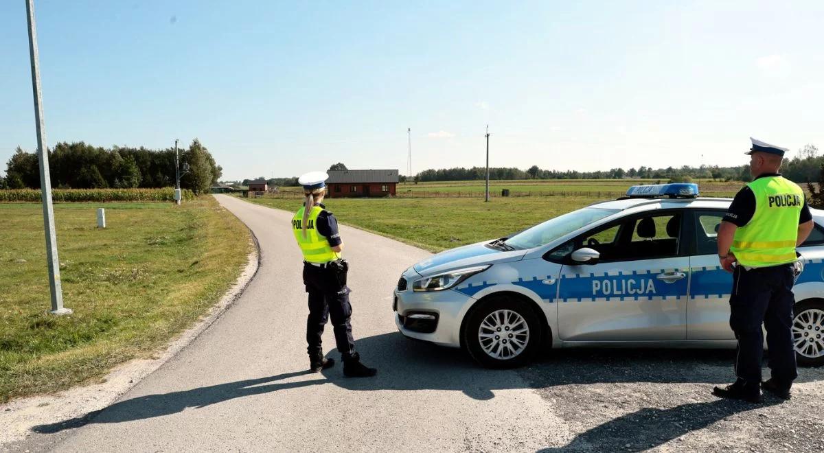 12 tys. policjantów w akcji. Służby poszukują szczątków dronów