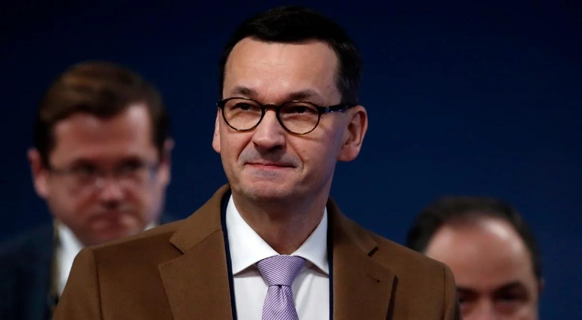 Premier: projekt PiS ws. sądownictwa dąży do zaprowadzenia porządku prawnego