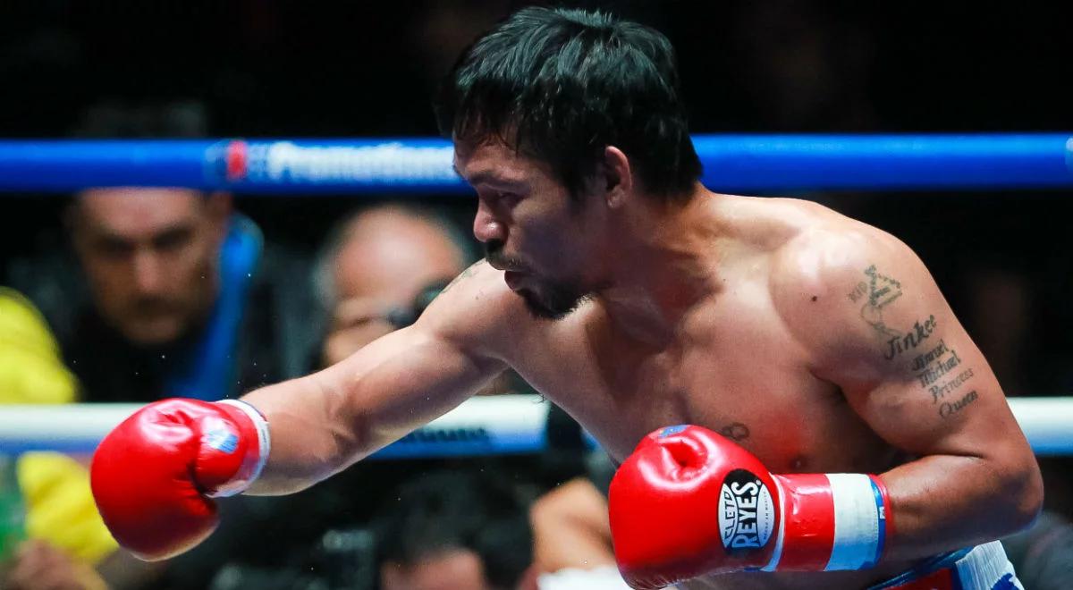 Legendarny Manny Pacquiao znów wejdzie do ringu. "Lubię walczyć z najlepszymi"