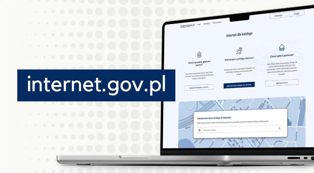Nie masz dostępu do szybkiego internetu? Zgłoś zapotrzebowanie na internet.gov.pl