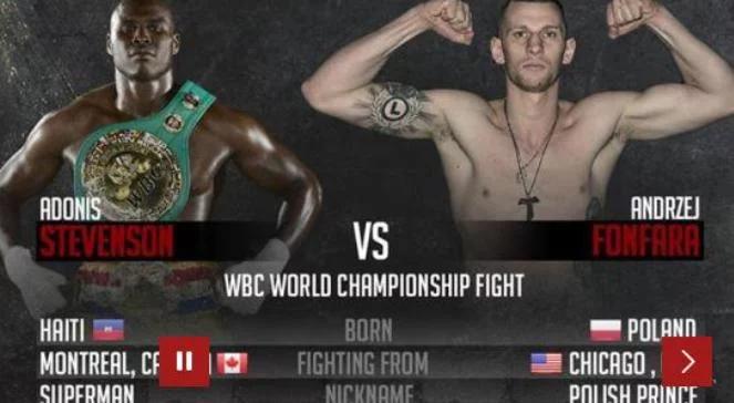 Fonfara - Stevenson: 24 maja nastąpi moja koronacja! Fonfara mistrzem świata?