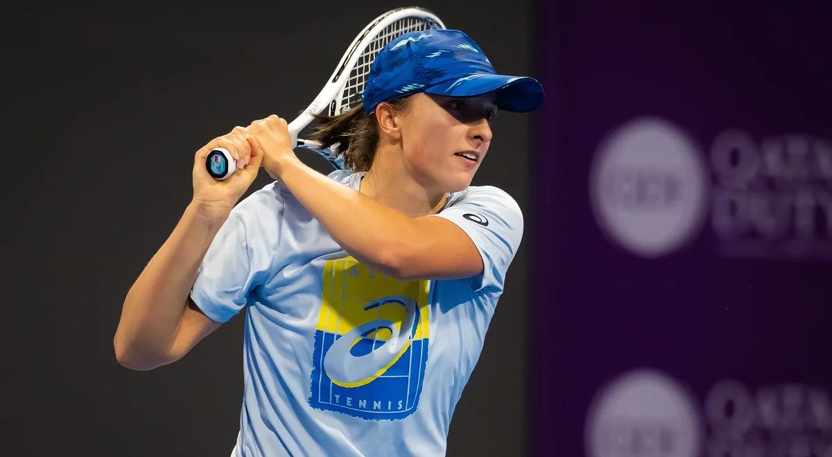 WTA Doha: Iga Świątek tonuje nastroje. "Skupiam się na obniżeniu oczekiwań"