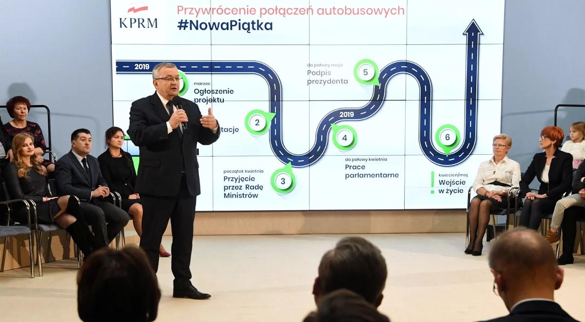 Małe miejscowości wracają na mapę komunikacyjną Polski: nie będą już "odcięte od świata"