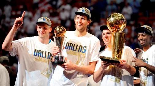 Mavericks po raz pierwszy mistrzami NBA