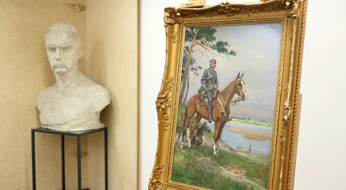 Obraz "Piłsudski na Kasztance" Kossaka odnaleziony po 19 latach