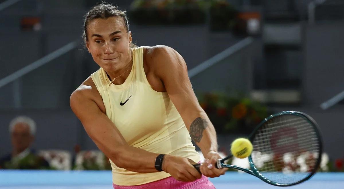 WTA Madryt. Aryna Sabalenka rozbiła Mirrę Andriejewą. O finał wiceliderka zagra z Rybakiną