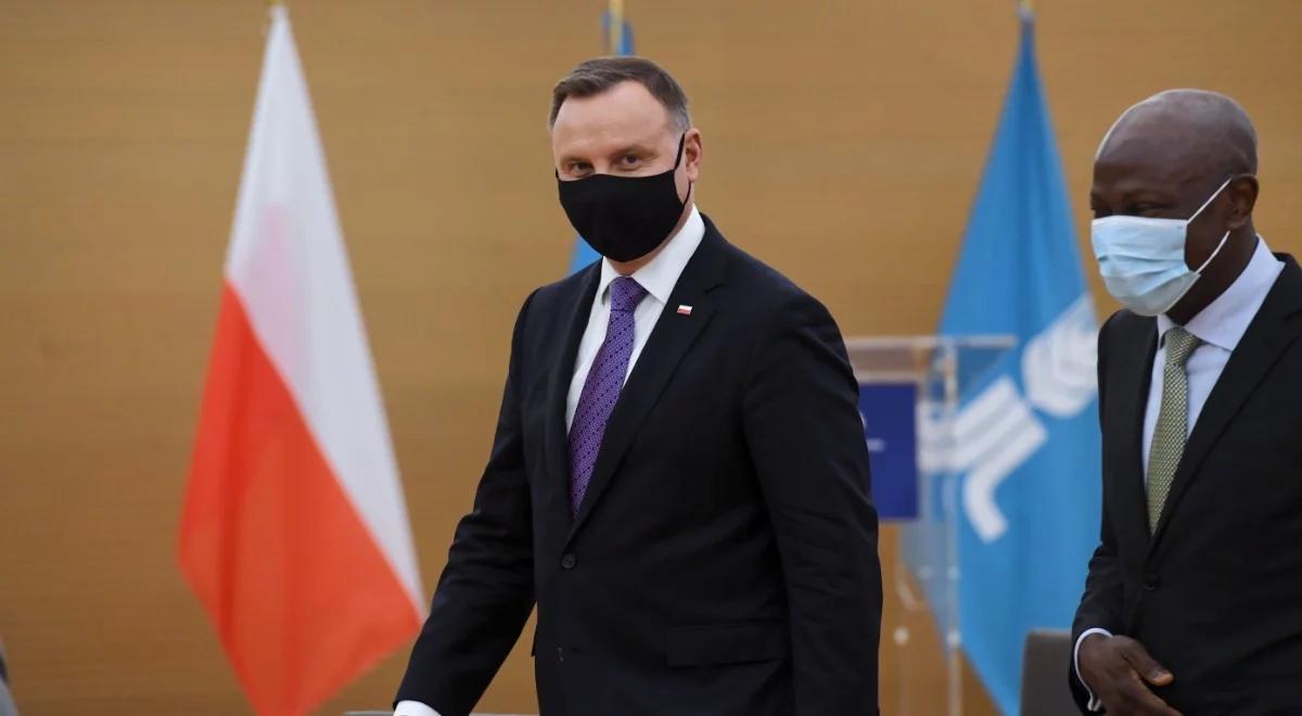 Prezydent: państwa UE powinny wspierać dążenia Białorusi do decydowania o własnym kraju
