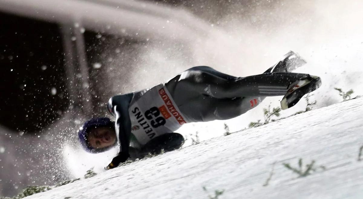 PŚ w skokach: Ruka bywa niebezpieczna. Wypadek Wellingera zmroził Kuusamo