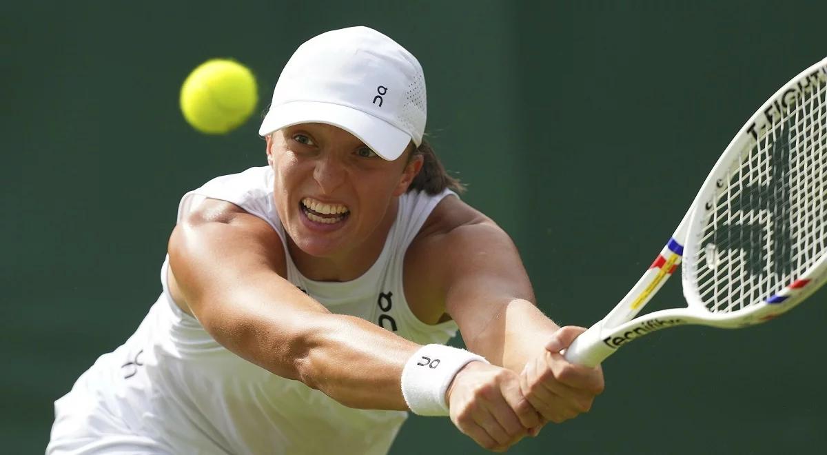 Iga Świątek przełamała opór rywalki! Polka melduje się w 2. rundzie Wimbledonu