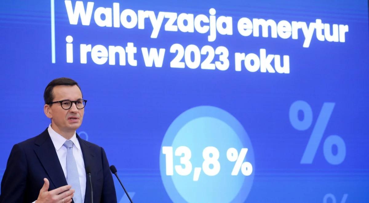 Waloryzacja emerytur powiązana z inflacją. Kosiński: nie jestem zaskoczony