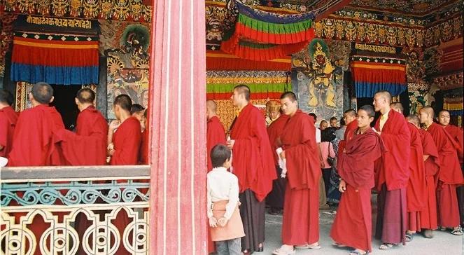 40-letni były mnich próbował się spalić. "Wolny Tybet!"