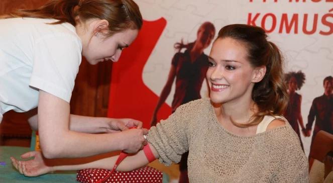 Alicja Bachleda-Curuś promuje oddawanie szpiku